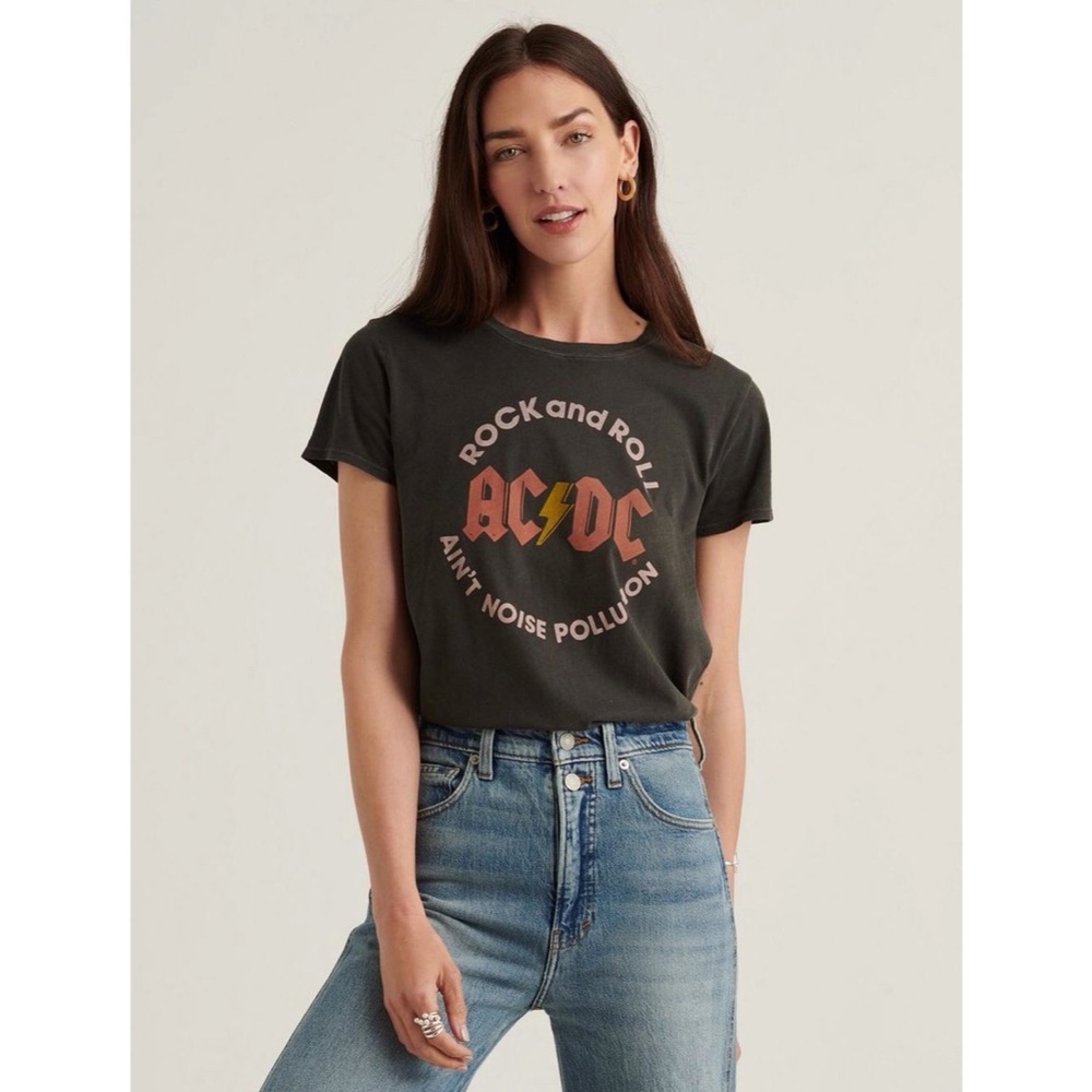Lucky Brand AC DC band graphic tee